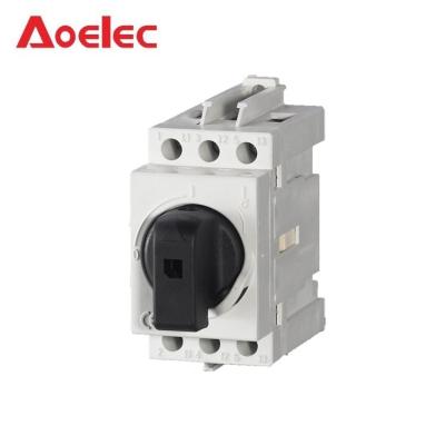 China PA66 PA66 AUSD-40 CE Brand Electrical Main Switch / Disconnector Switch for sale