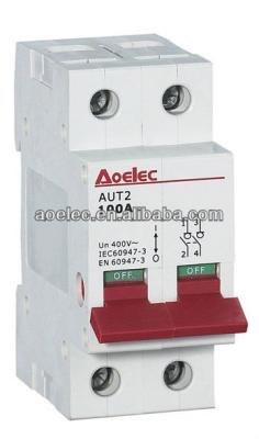 China AUT2 100A with Semko Certificate Isolator Switch AUT2 for sale