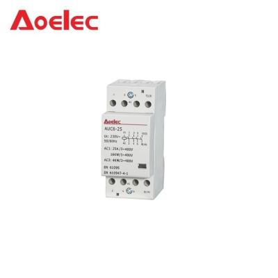 China AUC6 with magnetic contactor 4p 25A AUC6 semko certificate types for sale