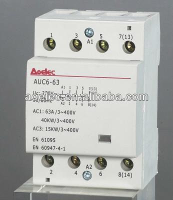 China AUC6 with good quality telemecanique 4 pole contactor 220V AUC6 for sale