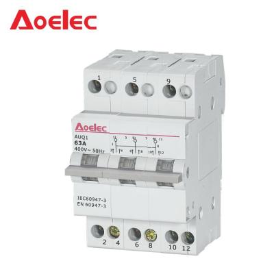 China AUQ1 Din Rail Mounting AUQ1 6A Automatic Power Inverter for sale