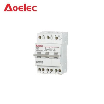 China AUQ1 Din Rail Mounting AUQ1 6A Manual Inverter for sale