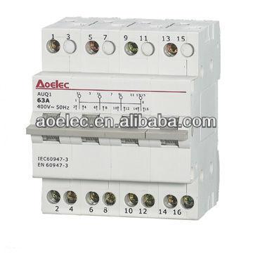 China AUQ1 Din Rail Mounting AUQ1 32A Automatic Power Inverter for sale