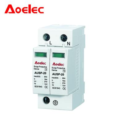 China Factory AUSP-20 Modualr CE Certificate Din Rail Surge Protection Devices/DPS for sale