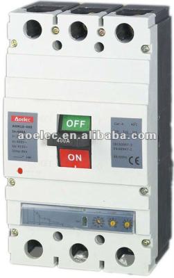 China AUM1E-400 3P 400A with CE Mark Electronic MCCB AUM1E-400 for sale