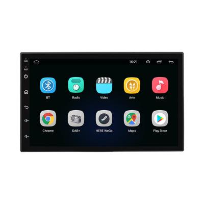 China Universal 7 inch car radio audio GPS car dvd mp5 player touch screen 2din car music system for sale