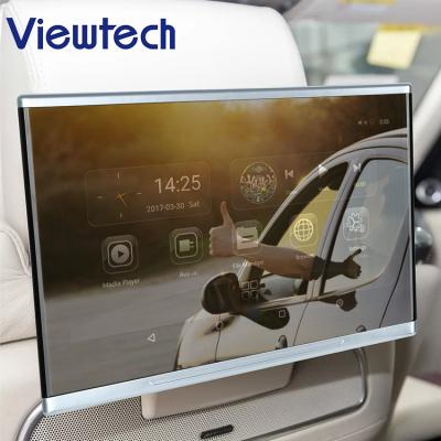 China Viewtech 12.1 Inch Multi-Language Car 4K Support Rear Seat 12 Volt Touch Screen TV Android Monitor Universal Car Smart Headrest for sale