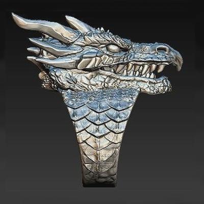 China Wholesale FASHIONABLE OEM ODM Quality The New God Hand Bone Of Players Mens Metal Vintage Rings For Men for sale