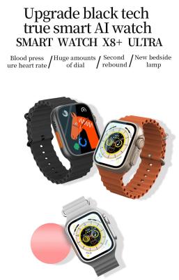 China APP Control 2022 X8+ Ultra Smart Watch Series 8 NFC  Alipay BT Smartwatch For Men X8 Series 8 Ultra Smartwatch for sale