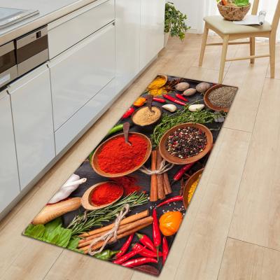 China Washable Custom Design Kitchen Mat Anti Fatigue Comfort Sponge Standing Waterproof Anti Slip Mat 45X75CM for sale