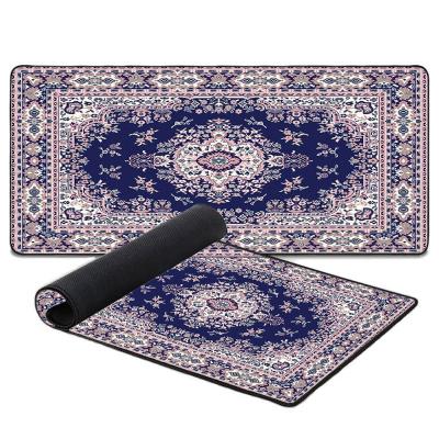 China Custom Gaming Mouse Pad Mat Persian Carpet Gaming Mouse Pad Desk Large Playmat for sale