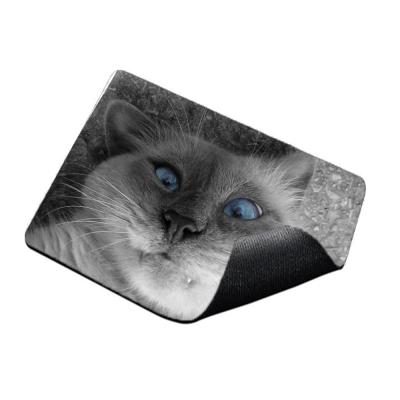 China Animal Small Cat Custom Mousepad Small Rubber Table Gaming PC for sale