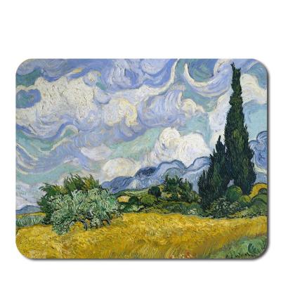 China With Wrist Rest Sublimation Promotional Mouse Pad Small Mouse Mat Rubbe Mousepad for sale