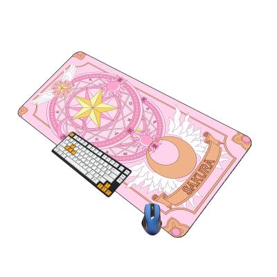 China With Wrist Rest Design Free Custom Non-Slip Mouse Pad Super Large Desktop Mouse Pad for sale