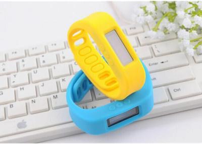 China Flex Bluetooth Fitness Bracelet For Apple iPhone , Yellow Bluetooth Wrist Bands for sale