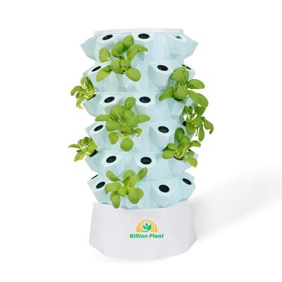 China Farms Greenhouse aeroponic growing towers hydroponics vertical garden systems for sale