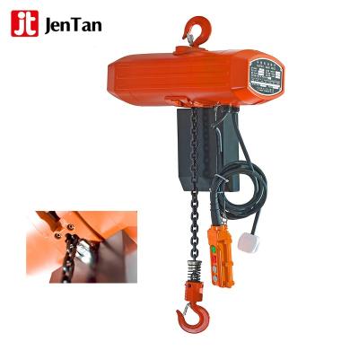 China JenTan Goods JenTan Mini Electric Chain Hoist Lift Radio 500kg Remote Control Crane Lift for sale