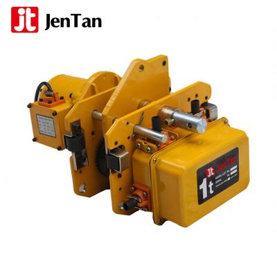 China JenTan lifting goods 0.5-10 ton electric crane electric beam trolley for sale