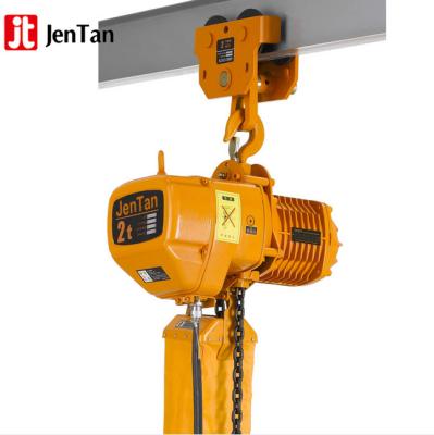 China JenTan Philippines Lifting Goods Equipment Electric Hoist Wireless Remote Control Electric Crane for sale