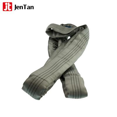 China JenTan Lifting Goods High Quality 6 Ton Polyester Lifting Sling Belt Container Lashing Equipment for sale