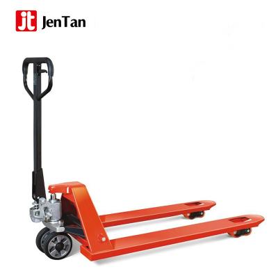 China manual hand pallet jack JenTan hand pallet truck 2500kg for sale