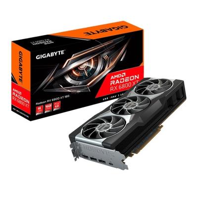 China 2360MHz Workstation Graphics Card, Radeon RX 6800 XT 16GB GDDR6 AMD RX 6000 Series Computer Graphics Cards for sale