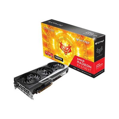 China Brand New For AMD RX 6700 XT 12GB GDDR6 Workstation For Gaming RX6700XT Desktop Graphics Cards for sale