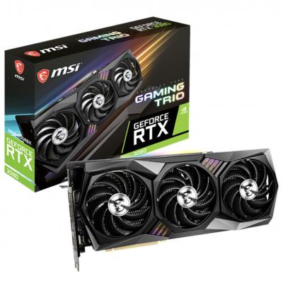 China MSI GAME Z TRIO 10G LHR GDDR6X 320bit 8pin+8pin NVIDIA RTX Desktop MSI GeForce RTX 3080 30 Series Computer Graphics Card for sale