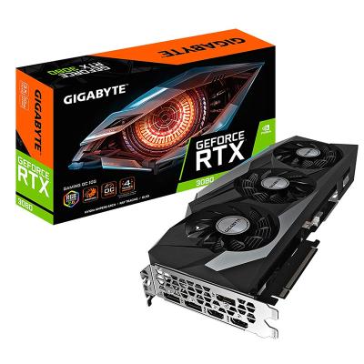 China Workstation Gigabyte GeForce RTX 3080 GAMING OC 10G LHR 320bit GDDR6X Computer Graphics Card for sale