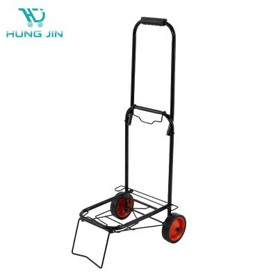 China 2 Wheel Heavy Duty Multi Use Folding Luggage Cart Luggage Cart Hot Cart Compact Folding Shopping Cart For Shopping for sale