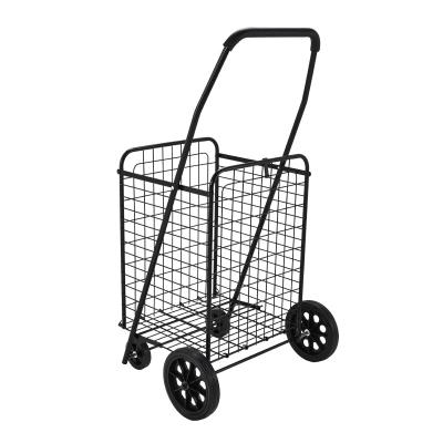 China Small Folding Grocery Carts China Mini Folding Cheap Metal Beach Moving Carts for sale