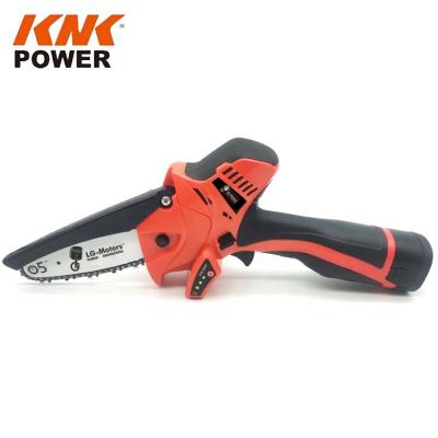 China 16.8V 600W Brushless Motor Portable Cordless Mini Lithium Pruner 5inch Chainsaw KM06211 for sale