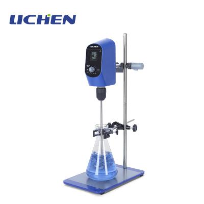 China LICHEN Liquid Lab Timing High Speed ​​Electric Cantilever Agitator Lab Overhead Agitator for sale