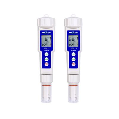 China Portable TDS EC Meter Water Hardness Tester Water Quality Test Pen Conductivity Meter 40X185mm for sale