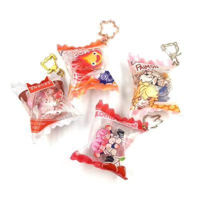 China Custom Acrylic Gift Candy Airbag Charm Make Your Own Design for sale