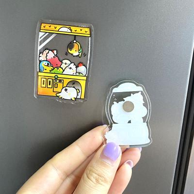 China Custom Acrylic Refrigerator Fridge Magnets Plastic Fridge Magnets and Personalized Magnet Fridge for sale