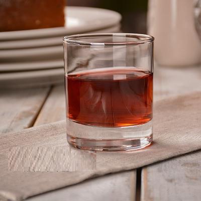 China Transparent Clear Glass Mug For Whiskey OEM Round Whiskey Hot Selling Glass Mugs for sale