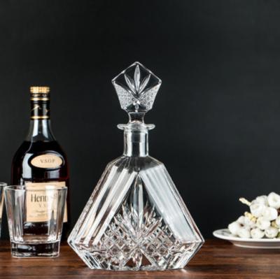 China BRIEF wholesale 700ML 800ML Crystal Whiskey Glass Bottle for sale