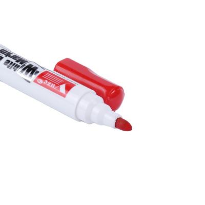 China Whiteboard Factory Promotion Black Whiteboard Marker Office Teaching Erasable Whiteboard Marker for sale