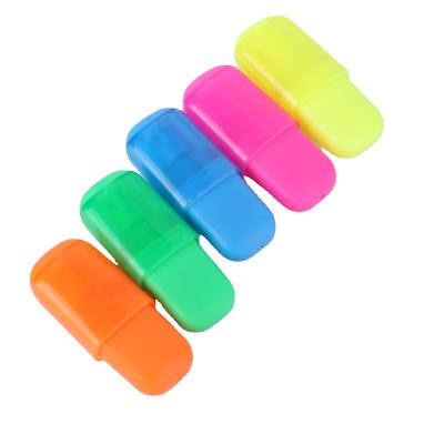 China High quality new style hot sale magic fancy color paper new wholesale price highlighter pen for sale