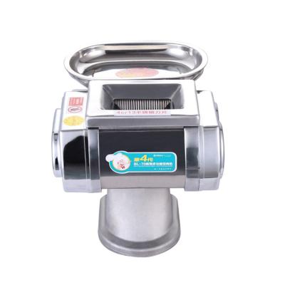 China Restaurant Use Semi Automatic Home Restaurant Kitchenaid Electric Chicken Breast Meat And Fish Slicer Strip Shredded Cutter Cutting Machine for sale