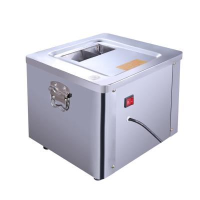 China Elektrische Fleischschneider Chicken Breast Fresh Meat Cutter Cutter Slicing Machine Restaurant Meat Trencher for sale