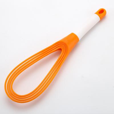 China 2-In-1 Viable Collapsible Flat and Balloon Twist Beater Egg Beater Silicone Rotation for sale