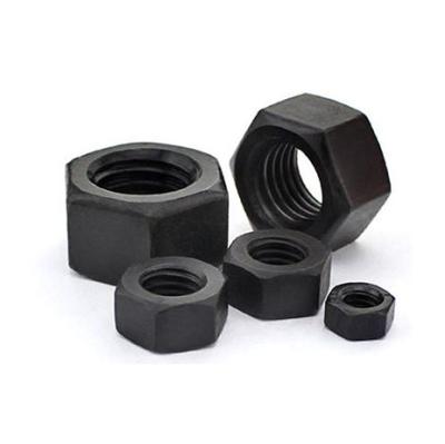 China 45# B18.2..2/ASTM a194 2h High Tensile Alloy Steel Heavy Hex Nut Steel ANSI for sale