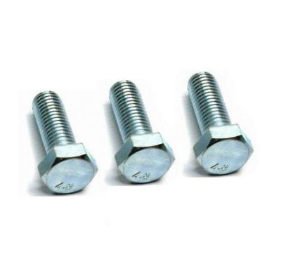 China High Tensile Steel Hex Bolt Grade 8.8 Fastener Screw DIN931 / Standard DIN933 Galvanized 10.9 By 12.9 for sale