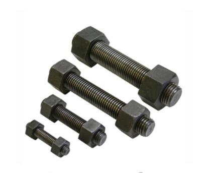 China High Quality Finished General Industry DIN976 Thread Stud Bolt 10.9 Metric Grade Black for sale