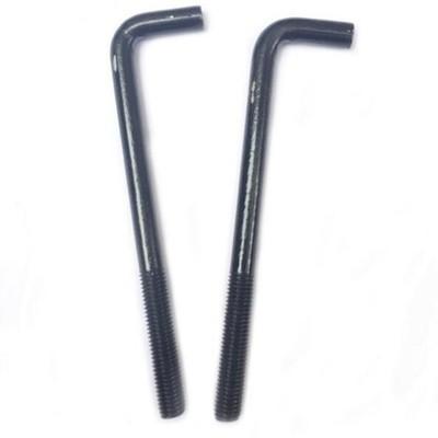 China High quality carbon steel grade4.8 L galvanized type base carbon steel bolt for sale