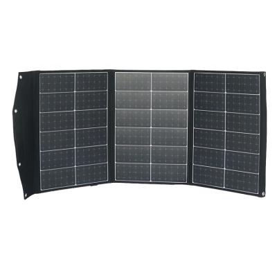 China Shawllar 100W Portable Solar Panels for Power Station, Waterproof Foldable Solar Charger with USB Output for sale