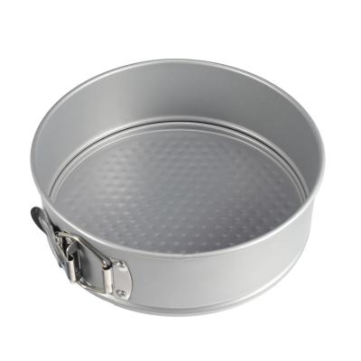 China Sustainable High Quality Diameter 24 Series Form Springform Cake Pan Non-Stick Carbon Steel Baking Pan Bakeware for sale