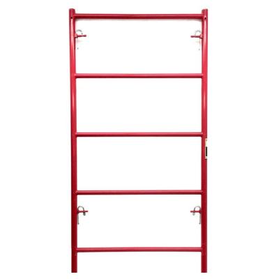 Cina 3'X6'7''Metal Scaffolding Frame Used For Tower Single Ladder Scaffold in vendita